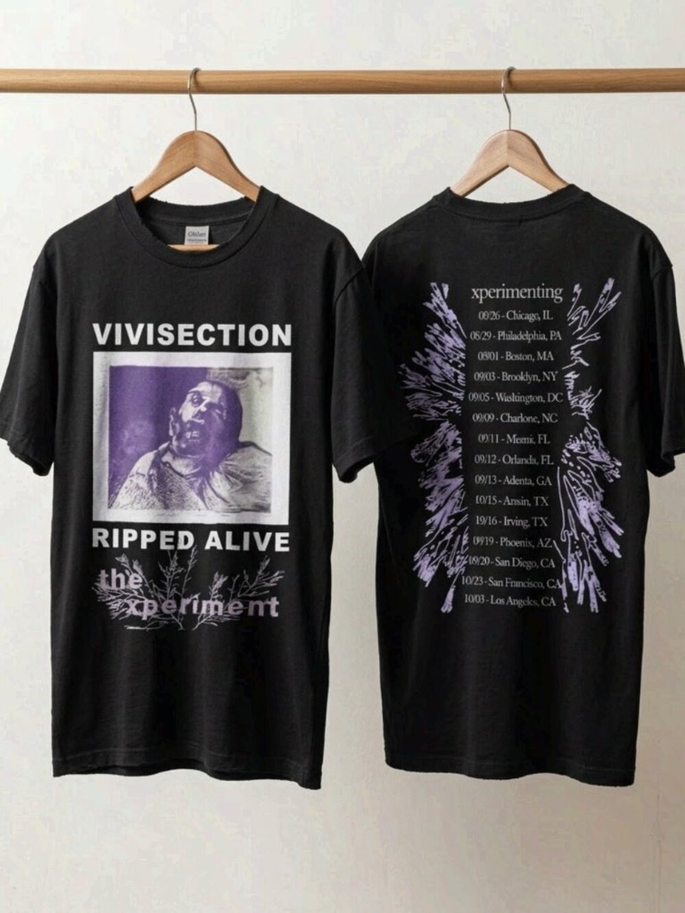 HOT Ken carson xperiment tour merch reprint